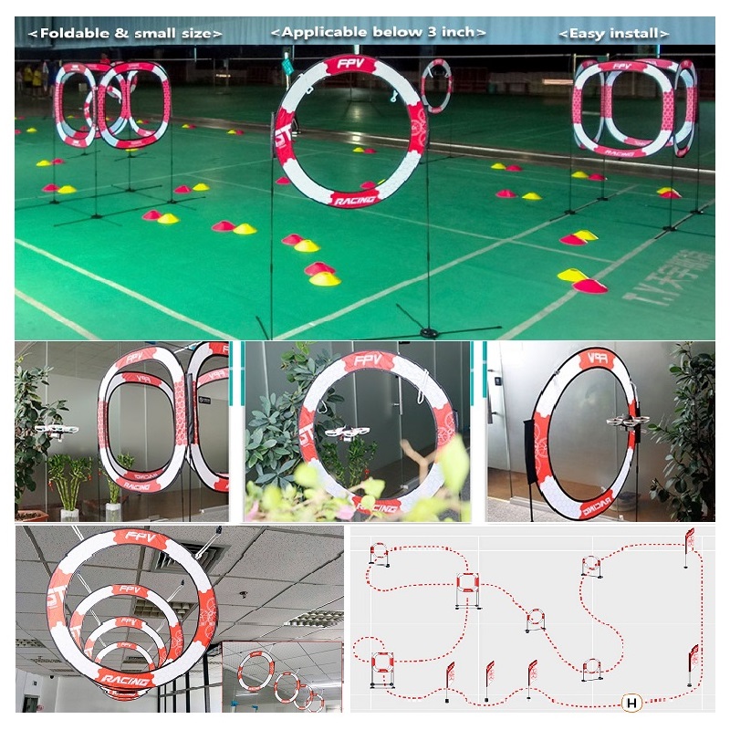 Drone Racing Flag - Porta di Attraversamento FPV per Droni