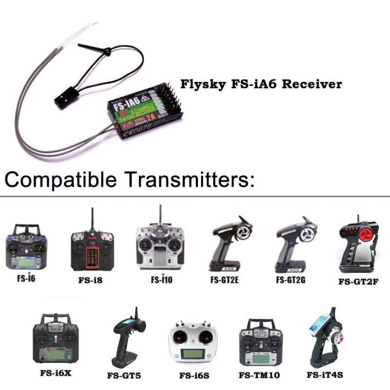 Ricevitore Flysky FS-IA6 6CH d - Drone Racing Antenna recensione e prezzo