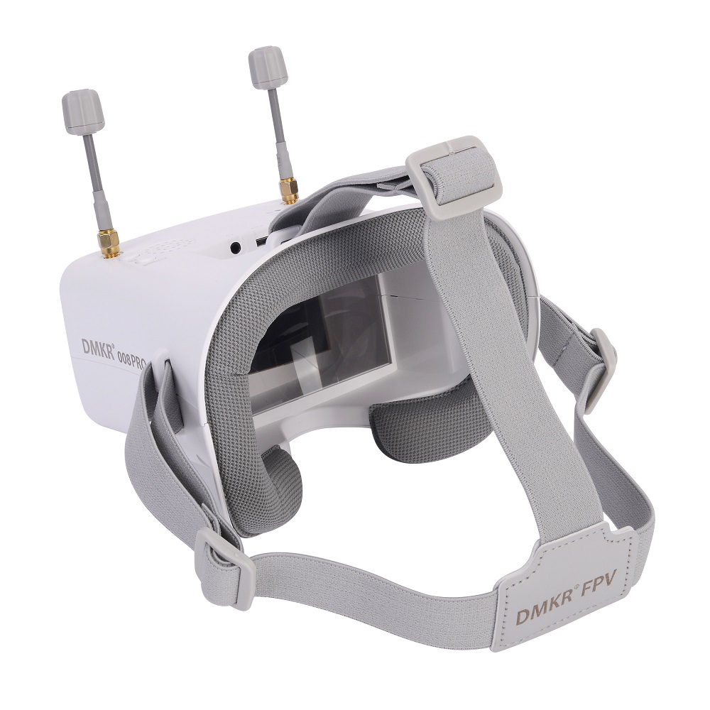 Occhiali FPV 008D PRO Bianchi  - Drone Racing Goggles recensione e prezzo