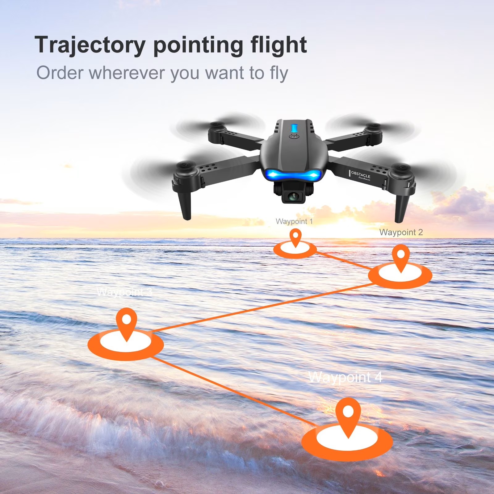Drone Pieghevole E88PRO MAX 20 - Drone Racing Camera recensione e prezzo