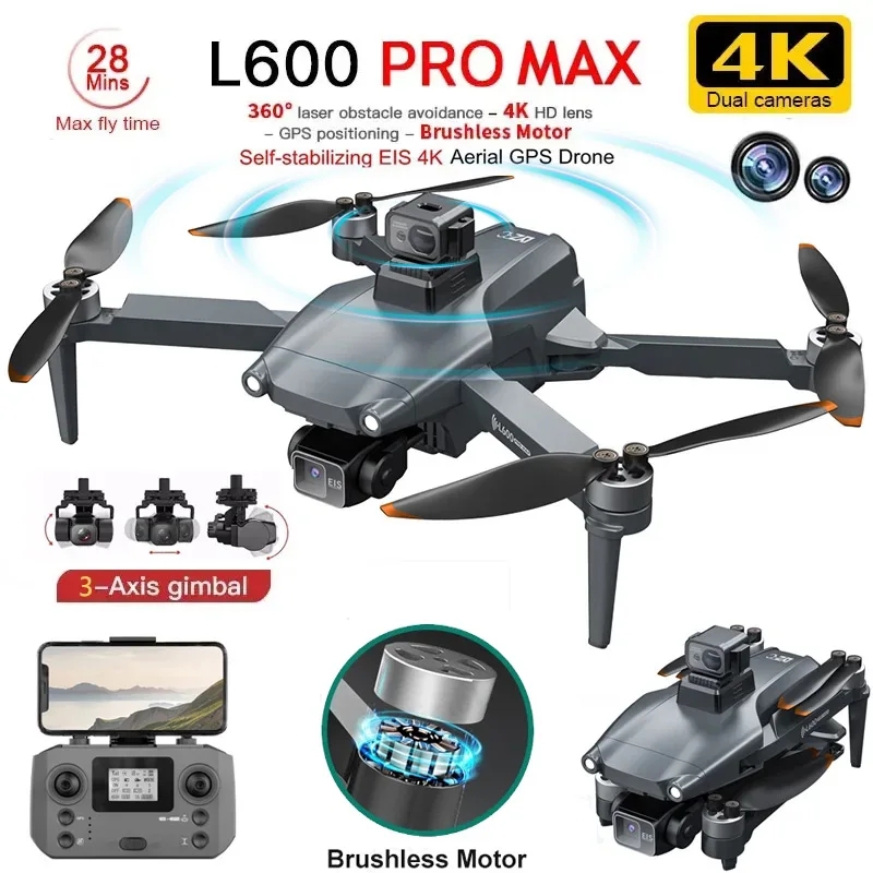 L600 PRO MAX GPS Drone Profess - Drone Racing Camera recensione e prezzo